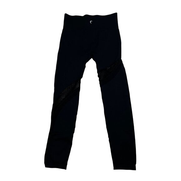 Zyia Active Womens Mesh Cut Out Leggings Black Size Small - Picture 7 of 8